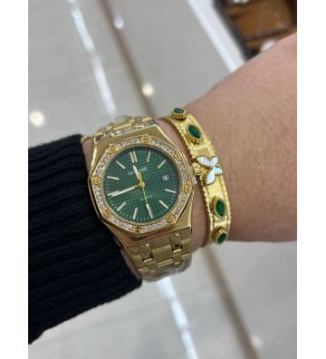 RELOJ  ACERO INOX  BRILLER