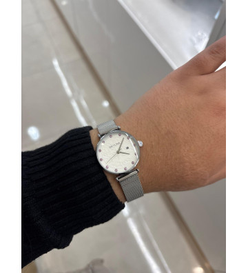 RELOJ  ACERO INOX PERLA