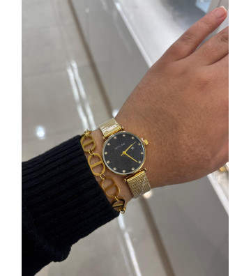 RELOJ  ACERO INOX PERLA