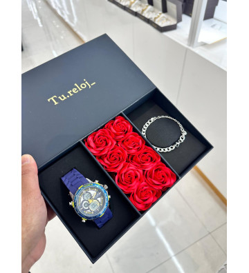 PACK NEGRO FLORES DE HOMBRE...