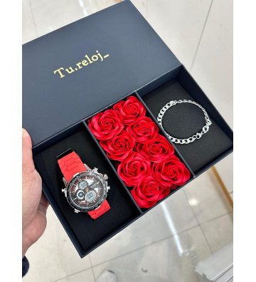 PACK NEGRO FLORES DE HOMBRE...