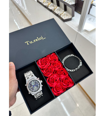 PACK NEGRO FLORES DE HOMBRE...