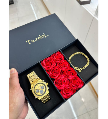 PACK NEGRO FLORES DE HOMBRE...