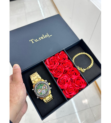 PACK NEGRO FLORES DE HOMBRE...