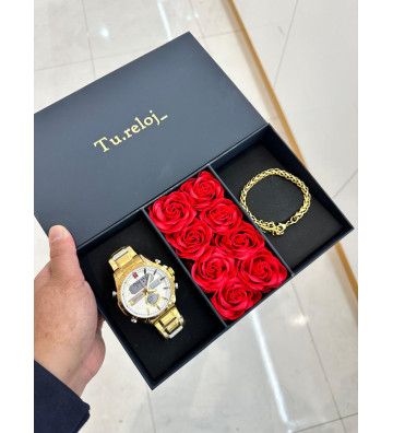 PACK NEGRO FLORES DE HOMBRE...