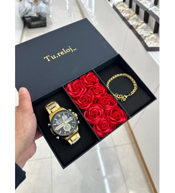 PACK NEGRO FLORES DE HOMBRE...