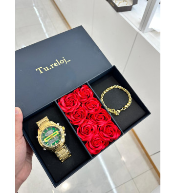 PACK NEGRO FLORES DE HOMBRE...