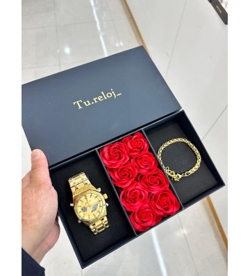 PACK NEGRO FLORES DE HOMBRE...