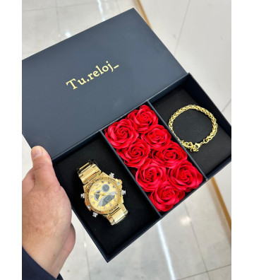 PACK NEGRO FLORES DE HOMBRE...